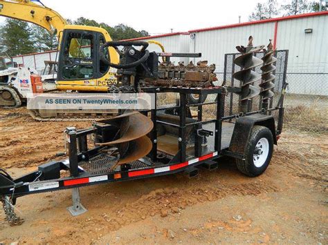 mini excavator and trailer combo|mini skid steer trailer package.